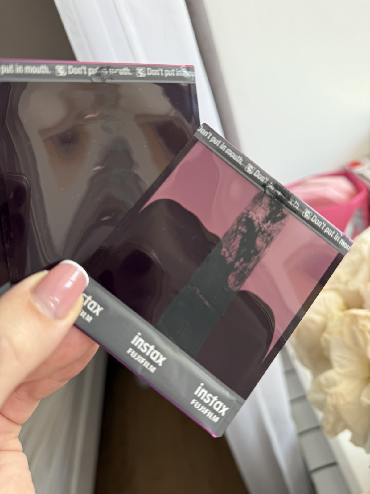 Приклади дефектів плівки Instax