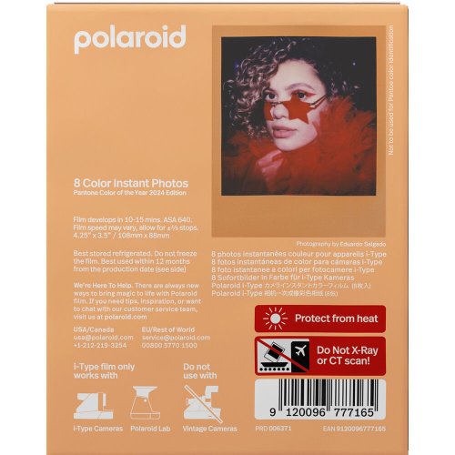 Polaroid i-Type кольорова фотоплівка (серія Pantone Color 2024)