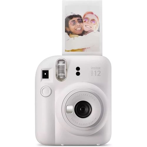 Fujifilm INSTAX Mini 12 Фотокамера білого кольору моментального друку