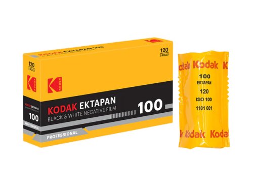 Упаковка чорно-білої фотоплівки Kodak Ektapan 100 середній формат 120