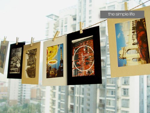 Набор рамок с прищепками для Polaroid Pic 300 и Fujifilm instax mini