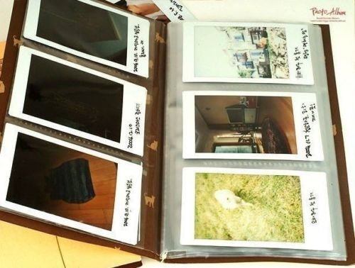 Фотоальбом для instax mini и polaroid mini мятный