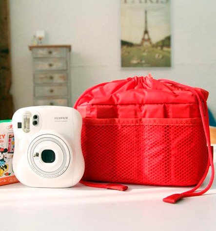 Сумка для кассет и Fujifilm instax mini, Polaroid камеры с защитной подушкой