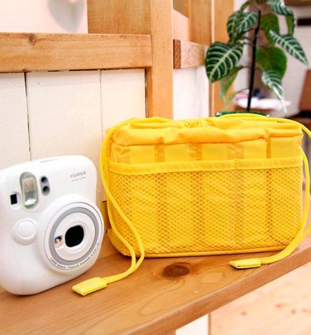 Сумка для кассет и Fujifilm instax mini, Polaroid камеры с защитной подушкой