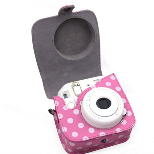 Чехол "горошек" для instax mini 8 и 9
