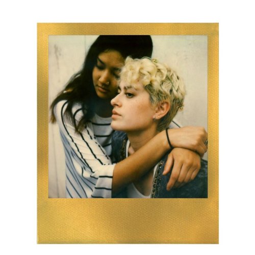 Кассета Polaroid 600 Color золотая рамка
