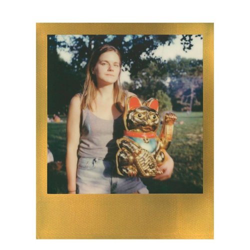 Кассета Polaroid 600 Color золотая рамка