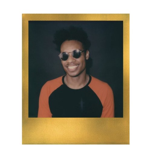 Кассета Polaroid 600 Color золотая рамка