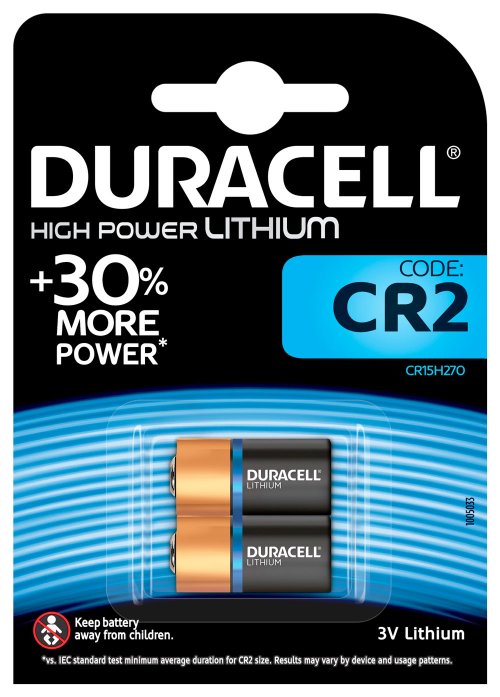 Батарейка Duracell ultra CR2 3V