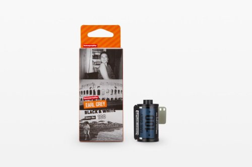 Lomography Earl Grey ISO 100: Черно-белая пленка с винтажным оттенком купить 