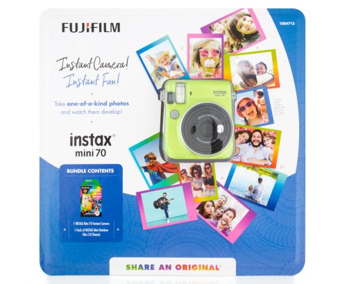 Кассета + Fujifilm Instax mini 70 Зеленая (limited edition)