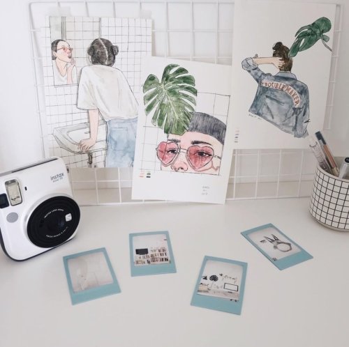 Касети instax mini м'ятні рамки