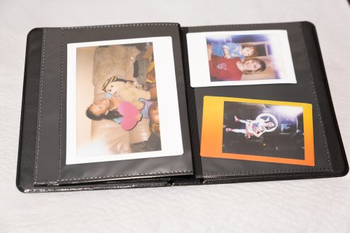 Фотоальбом блестка, сыпучка (Polaroid или Instax wide)