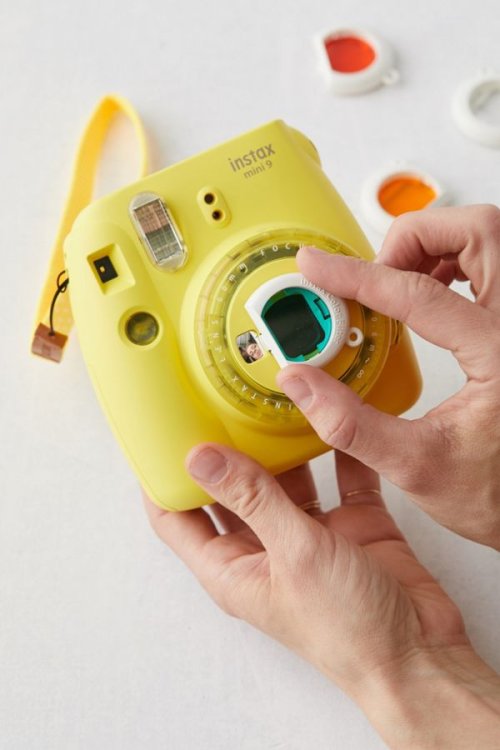 Fujifilm Instax mini 9 Clear Желтый, Фиолетовый (Limited Edition)