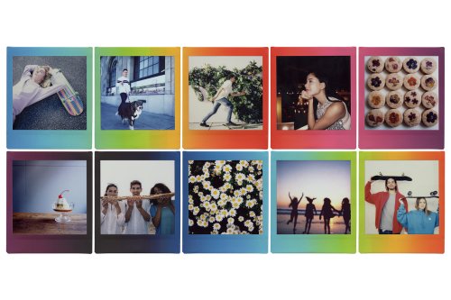 фотоплівка касети square instax rainbow