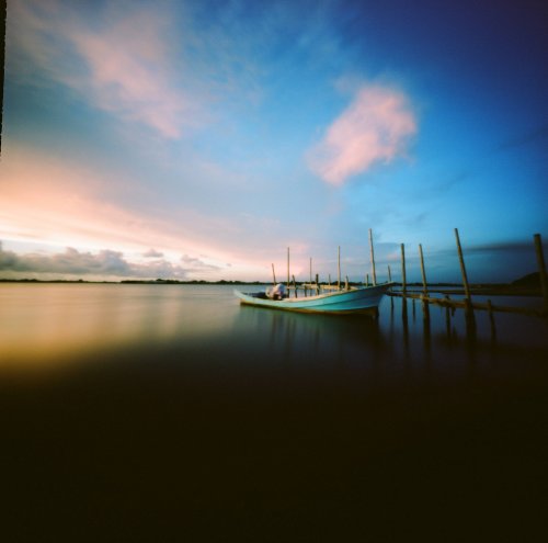 кольорова плівка Kodak Portra 160 120 Pinhole