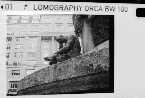 Lomography Orca 110 чорно-біла плівка