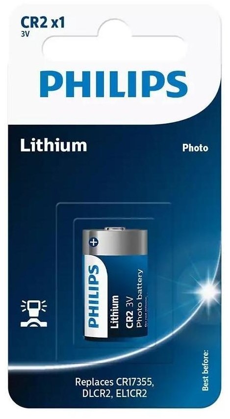 Батарейка Philips CR2 3V Lithium Photo