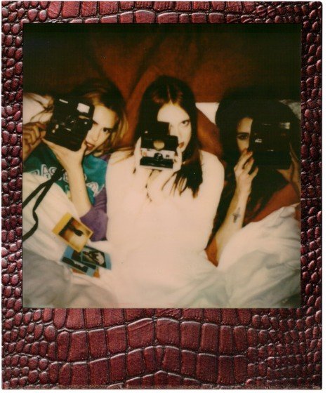 Polaroid 600 рамки кож