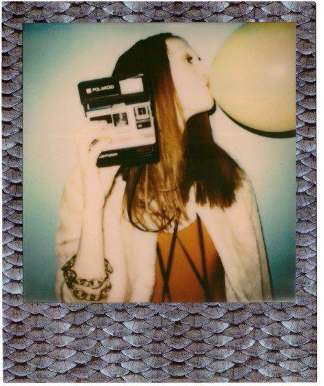Polaroid 600 рамки кож
