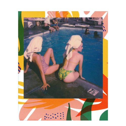 Кассеты polaroid 600 тропики