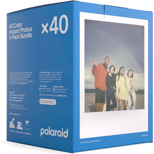 Кольорова плівка Polaroid 600, 40 фотографій