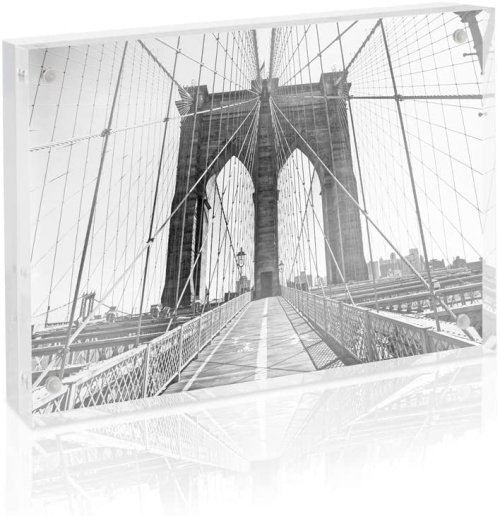 Прозрачная фоторамка акриловая на 2 фото