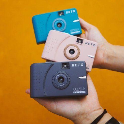 Reto Ultra-Wide & Slim 35мм плівкова камера (рожева)
