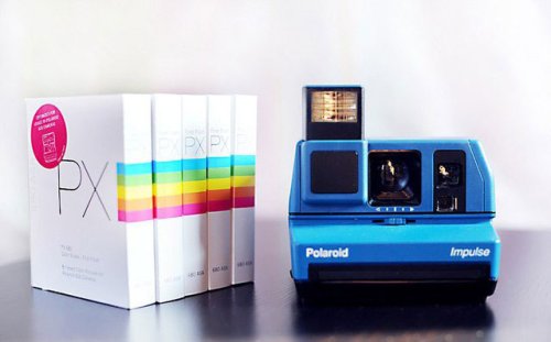 Polaroid impulse синий