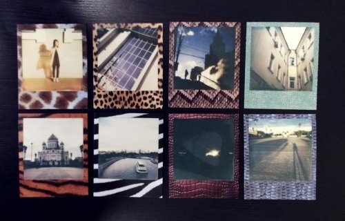 Polaroid 600 рамки кож