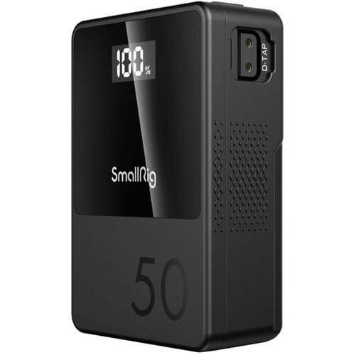 Компактна батарея SmallRig VB50 з OLED-дисплеєм для контролю заряду