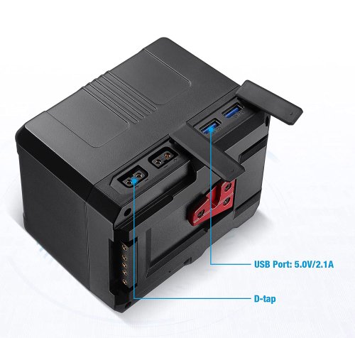Батарея V-mount Powerextra 14.8V 15000mAh 222Wh