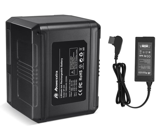 Батарея V-mount Powerextra 14.8V 15000mAh 222Wh