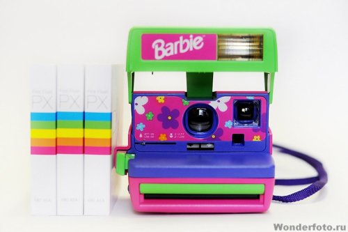 Polaroid barbie