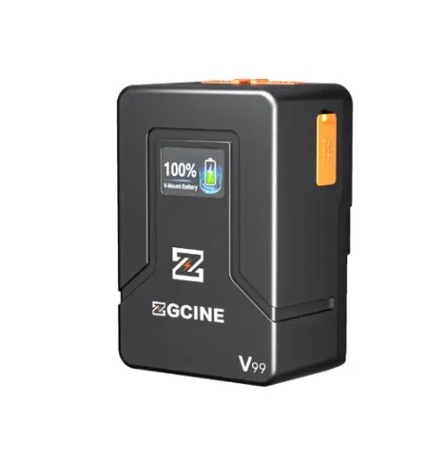 Батарея ZGCINE v99 V-mount 99Wh 6800mAh type-c швидка зарядка